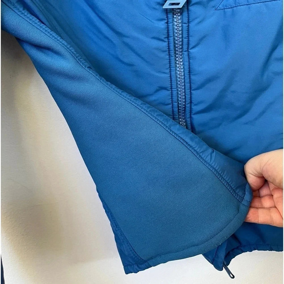 Anba of Austria VNTG 80s/90s size 14 Blue Puffer SKI Jacket Made in Austria - Picture 7 of 15